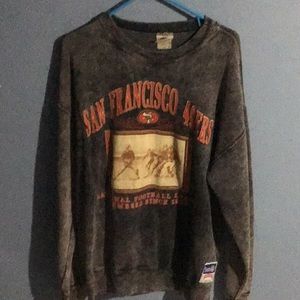 Vintage NFL San Francisco 49ers Sweater L rare